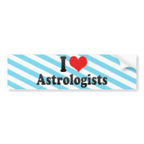 I Love Astrologists Bumper Sticker