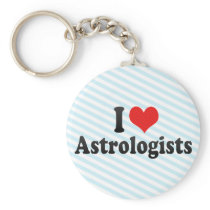 I Love Astrologists Key Chain