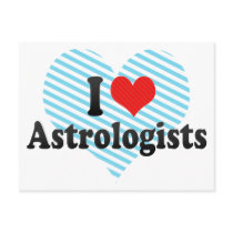I Love Astrologists Postcards