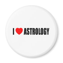 I Love Astrology Fridge Magnets