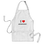I LOVE ASTRONOMY APRONS