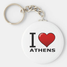 I LOVE ATHENS,GA - GEORGIA KEY CHAIN