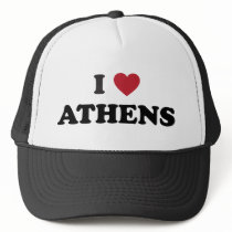 I Love Athens Georgia Trucker Hat