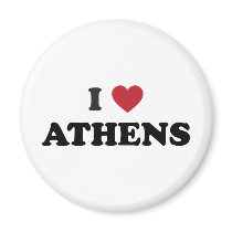 I Love Athens Georgia Magnets