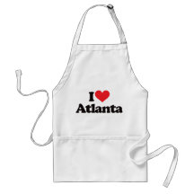 I Love Atlanta Aprons
