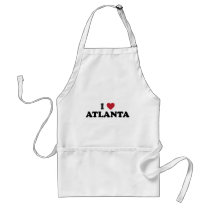 I Love Atlanta Georgia Apron