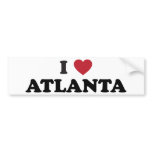 I Love Atlanta Georgia bumper stickers