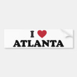 I Love Atlanta Georgia Bumper Sticker