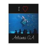 I Love Atlanta Postcard