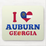 I Love Auburn, Georgia Mousepads