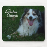 I love Australian Shepherds Mousepads
