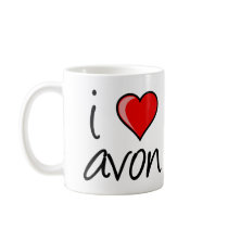 i love avon square coffee mug