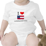 I Love AVONDALE ESTATES Georgia Tee Shirt