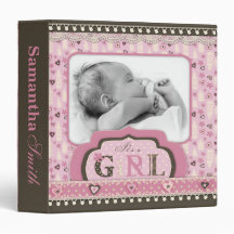 I Love Babies Photo Album Vinyl Binders
