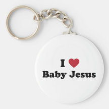 I love baby jesus keychains