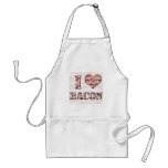 I Love Bacon! aprons