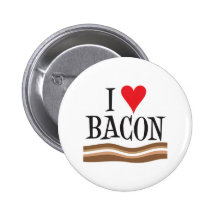 I love bacon button