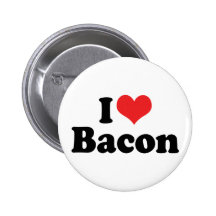 I Love Bacon Buttons