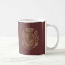 I Love Bacon Heraldic Crest Products Coffee Mugs