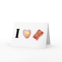 I Love Bacon! Valentine