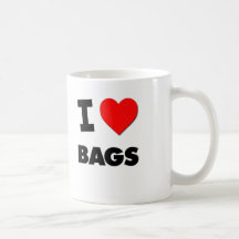 I Love Bags Coffee Mugs