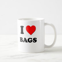 I Love Bags Coffee Mugs