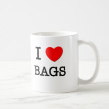 I Love Bags Coffee Mugs