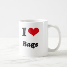 I Love BAGS Mug