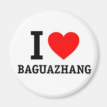 I Love Baguazhang Magnets