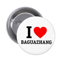 I Love Baguazhang Pinback Button