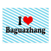 I love Baguazhang Post Cards