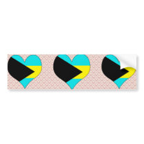 I Love Bahamas Bumper Stickers