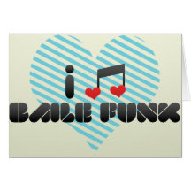 I Love Baile Funk Greeting Card
