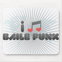 I Love Baile Funk Mouse Pad