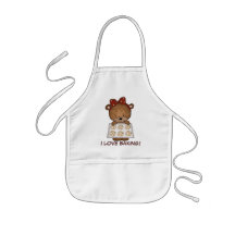 I Love Baking apron