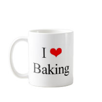 I Love Baking Coffee Mugs