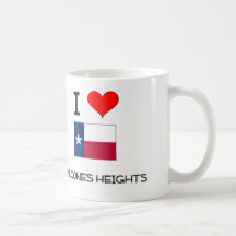 I Love Balcones Heights Texas Mug
