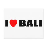 I Love Bali, Indonesia Postcard