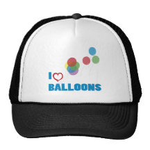 i love balloons hats
