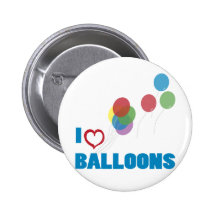 i love balloons pins