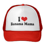 I Love Banana Mama Trucker Hats