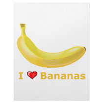 I Love Bananas Letterhead Template