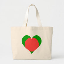 I Love Bangladesh Heart Tote Bags