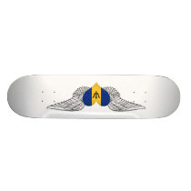 I Love Barbados -wings skateboards