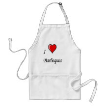 i love barbeques aprons