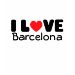 I love Barcelona | Ladies Spaghetti Top t-shirts