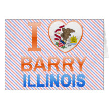 I Love Barry, IL Card