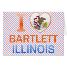 I Love Bartlett, IL Card