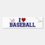 I Love Baseball Bumper Stickers