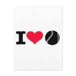 I love Baseball Post Cards